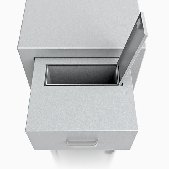 Basel Deposit OV III 1 - Deposit-Wertschutzschrank D-III, Schublade vorn ohne Schloss